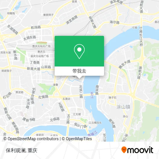保利观澜地图