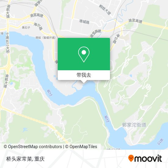 桥头家常菜地图