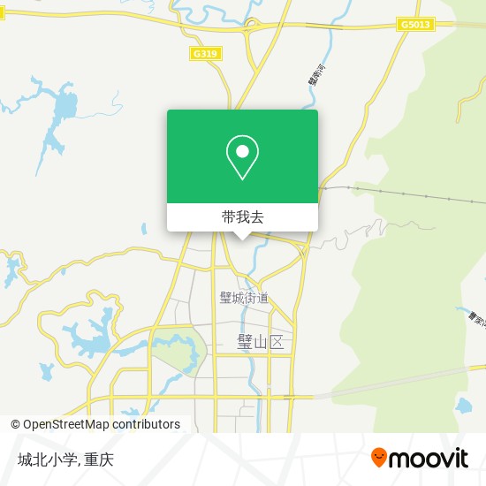 城北小学地图