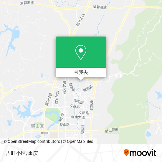吉旺小区地图