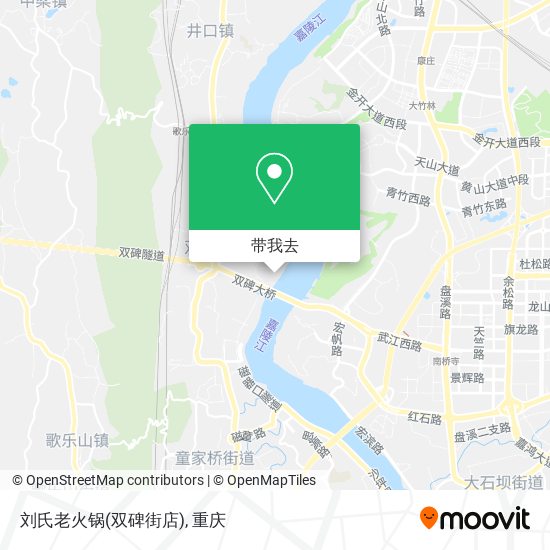 刘氏老火锅(双碑街店)地图
