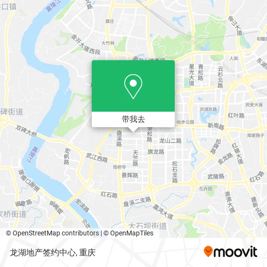 龙湖地产签约中心地图