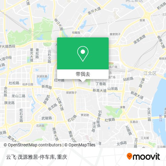 云飞·茂源雅居-停车库地图