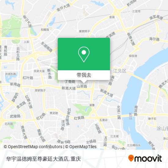 华宇温德姆至尊豪廷大酒店地图