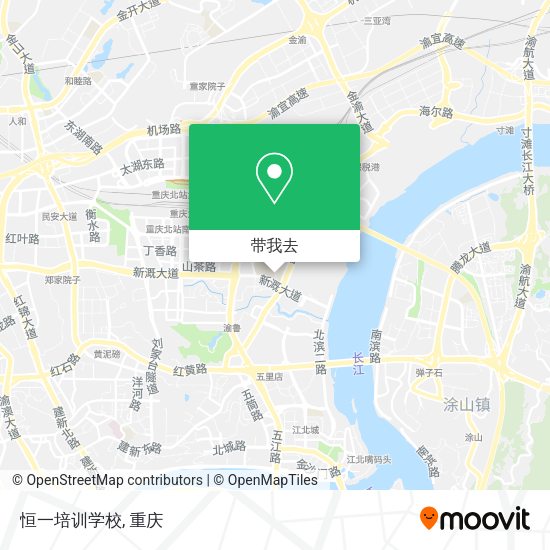 恒一培训学校地图
