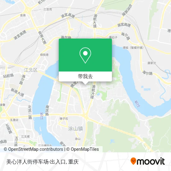 美心洋人街停车场-出入口地图