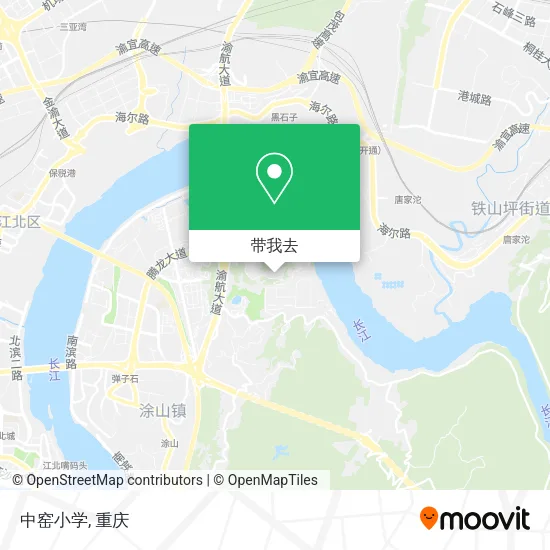 中窑小学地图