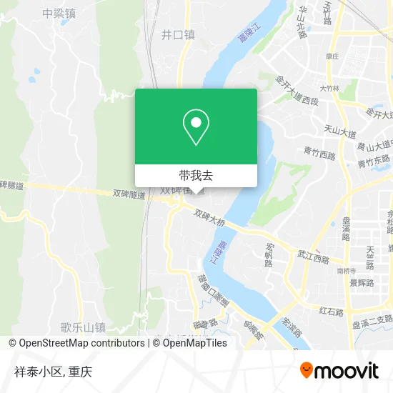 祥泰小区地图
