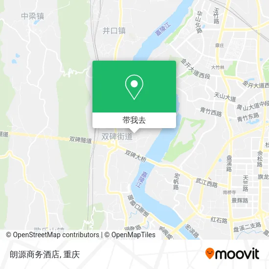 朗源商务酒店地图