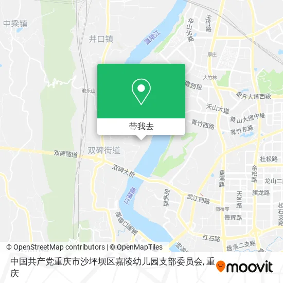 中国共产党重庆市沙坪坝区嘉陵幼儿园支部委员会地图