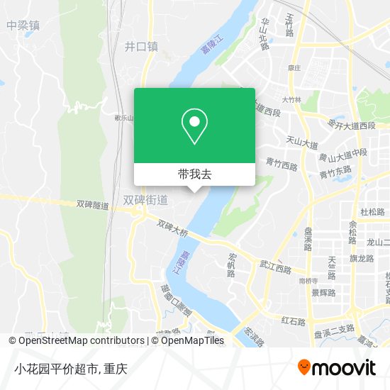 小花园平价超市地图
