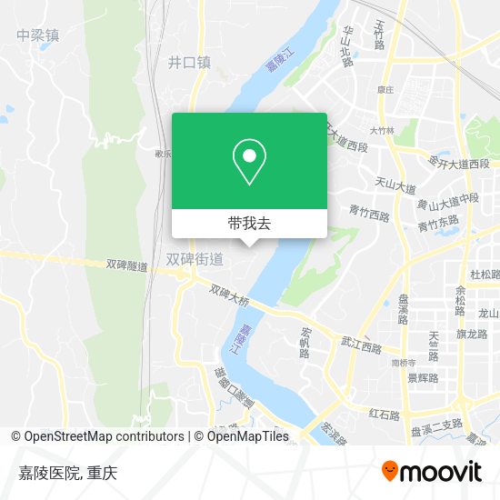 嘉陵医院地图