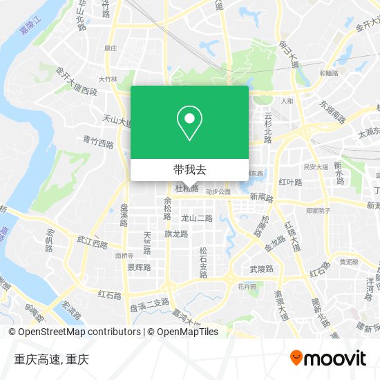 重庆高速地图