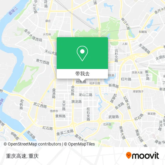 重庆高速地图