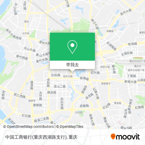 中国工商银行(重庆西湖路支行)地图