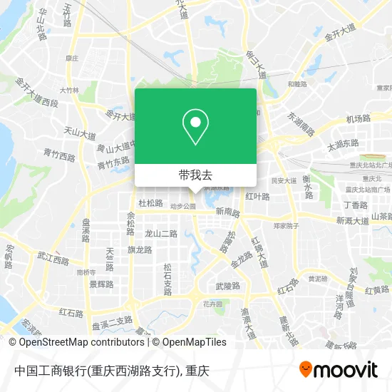 中国工商银行(重庆西湖路支行)地图