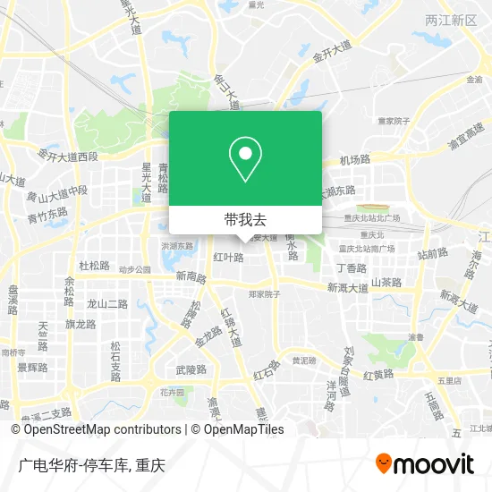 广电华府-停车库地图