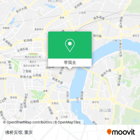 佛桥宾馆地图