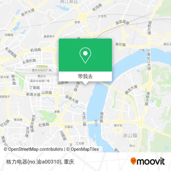 格力电器(no.渝a00310)地图