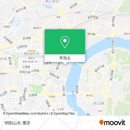 明阳山水地图