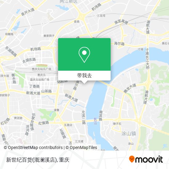 新世纪百货(溉澜溪店)地图