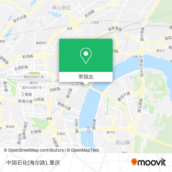 中国石化(海尔路)地图