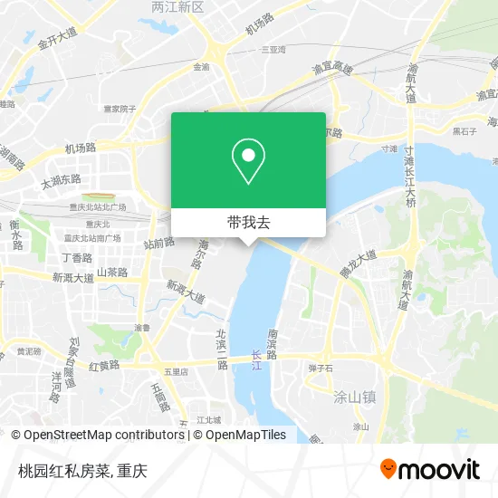 桃园红私房菜地图