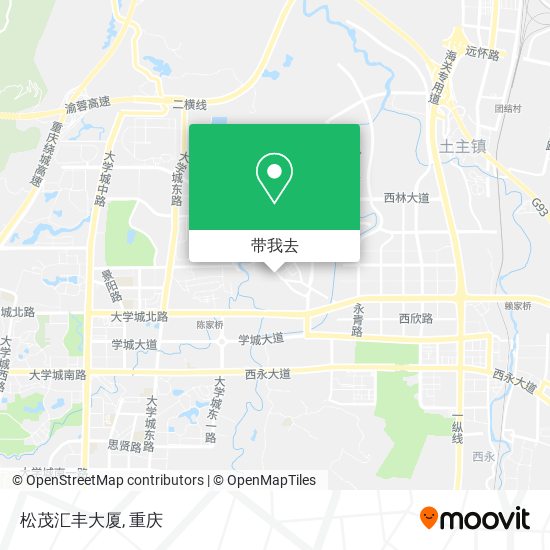 松茂汇丰大厦地图