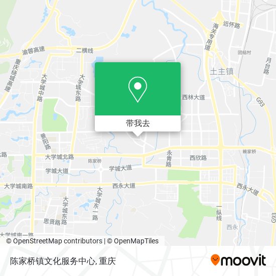 陈家桥镇文化服务中心地图