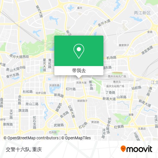 交警十六队地图