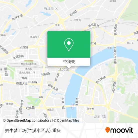 奶牛梦工场(兰溪小区店)地图