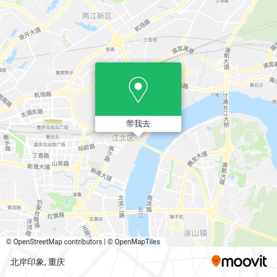 北岸印象地图