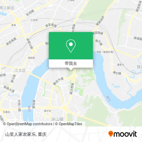 山里人家农家乐地图