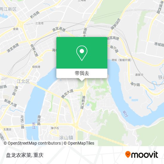 盘龙农家菜地图