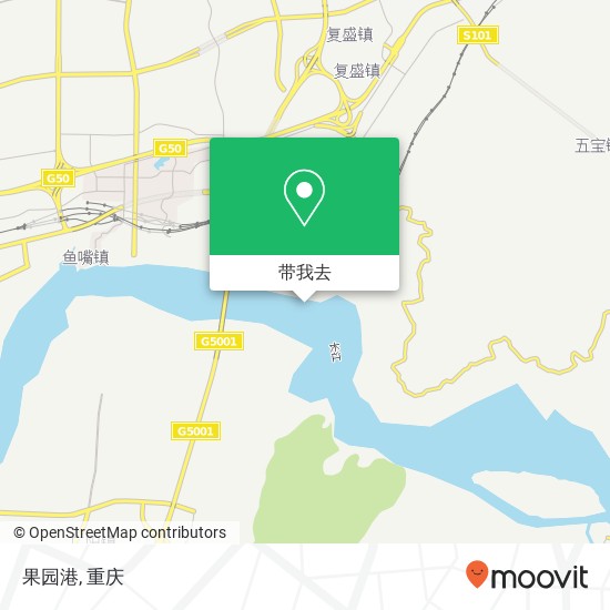 果园港地图