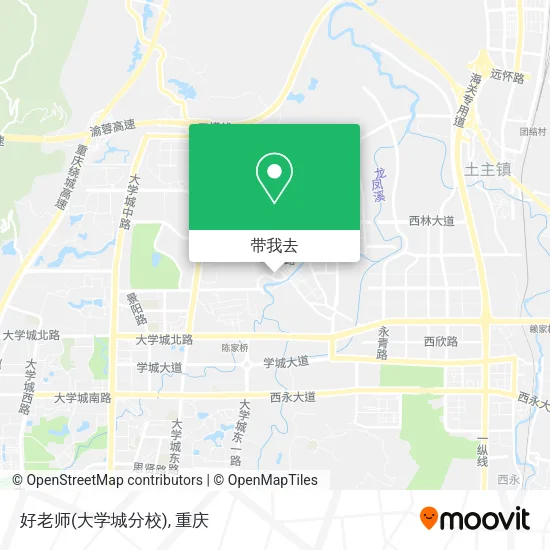 好老师(大学城分校)地图