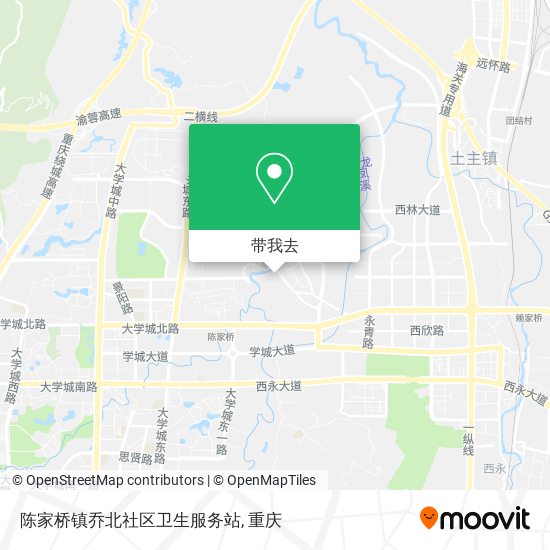 陈家桥镇乔北社区卫生服务站地图
