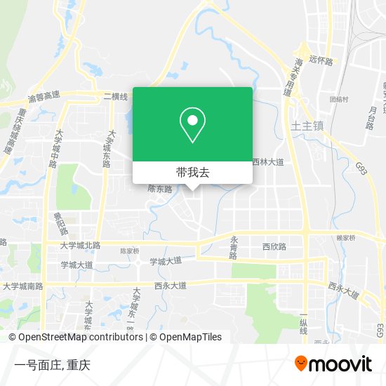 一号面庄地图