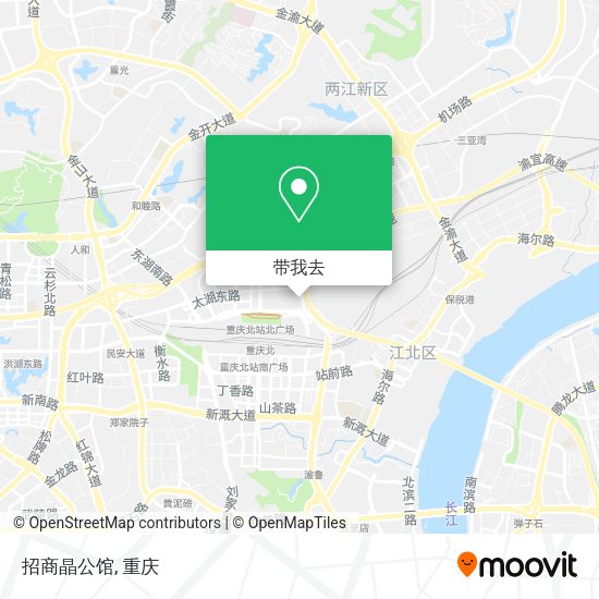 招商晶公馆地图