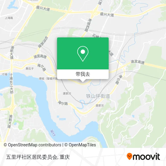 五里坪社区居民委员会地图