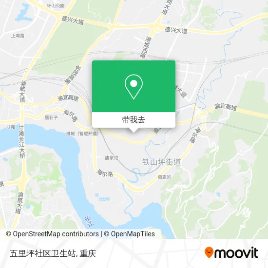五里坪社区卫生站地图