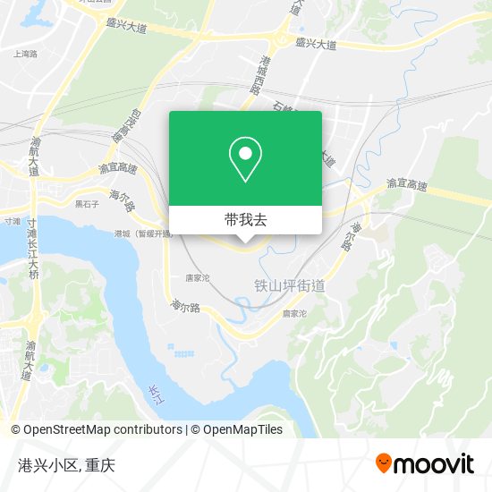 港兴小区地图