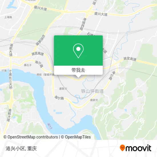 港兴小区地图