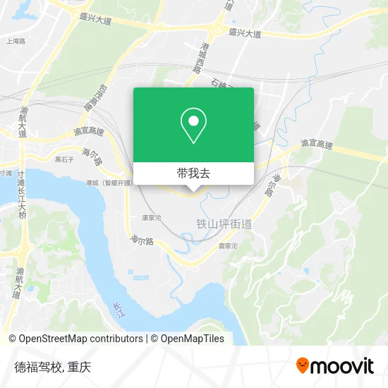 德福驾校地图