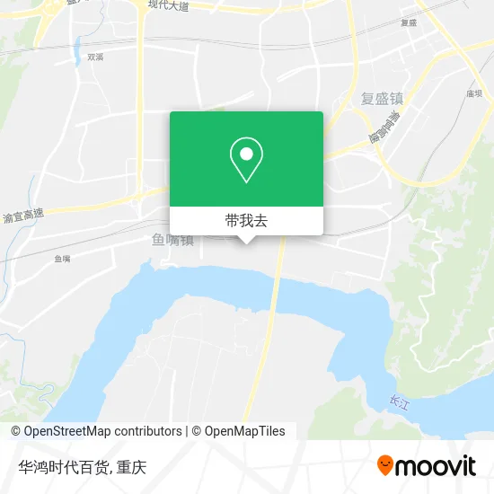 华鸿时代百货地图