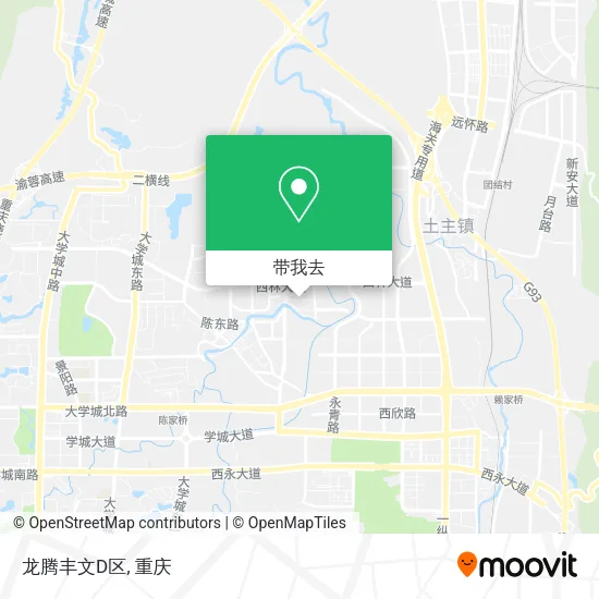 龙腾丰文D区地图