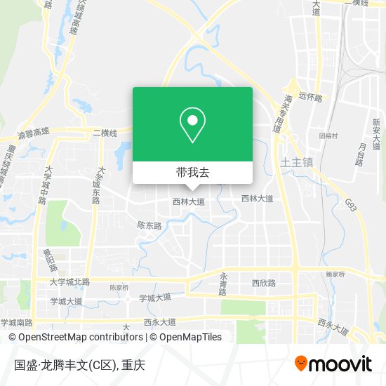 国盛·龙腾丰文(C区)地图