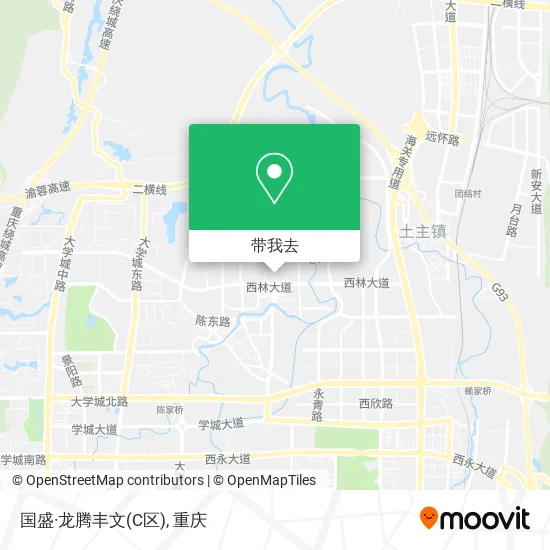 国盛·龙腾丰文(C区)地图