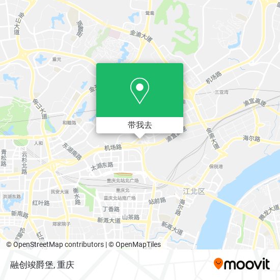 融创竣爵堡地图