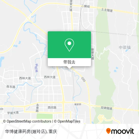 华博健康药房(娅玲店)地图